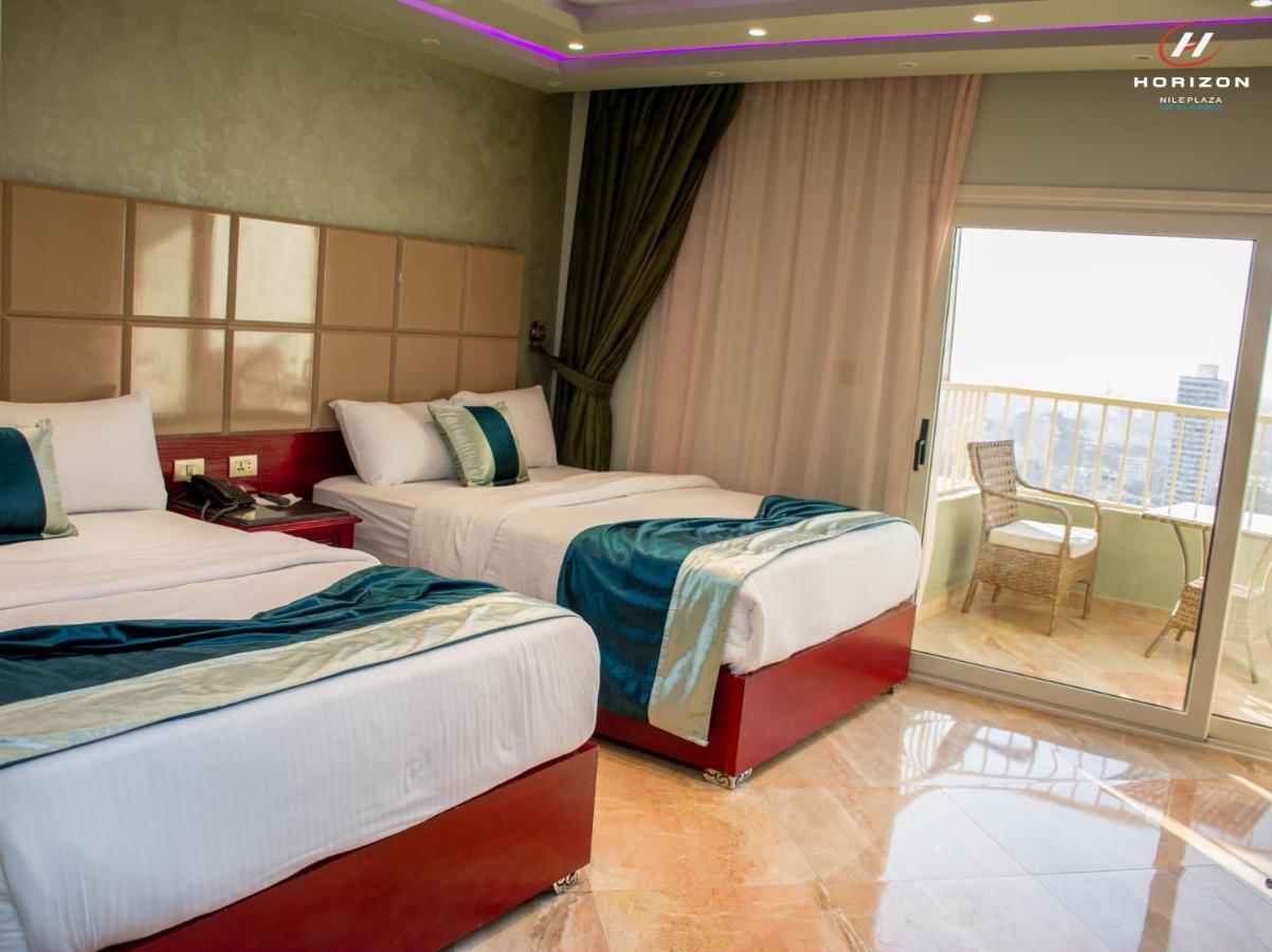 Horizon Nile Plaza Hotel El El Cairo Exterior foto