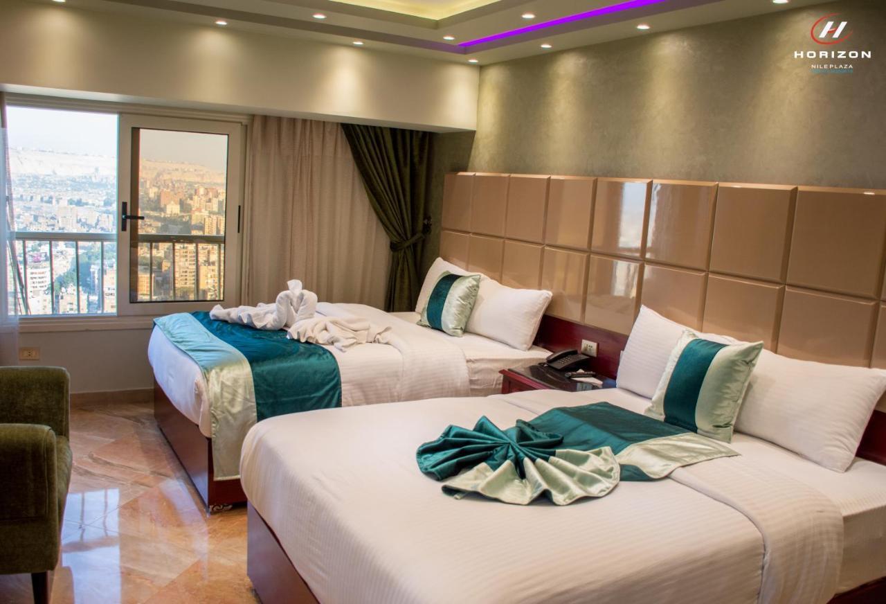 Horizon Nile Plaza Hotel El El Cairo Exterior foto