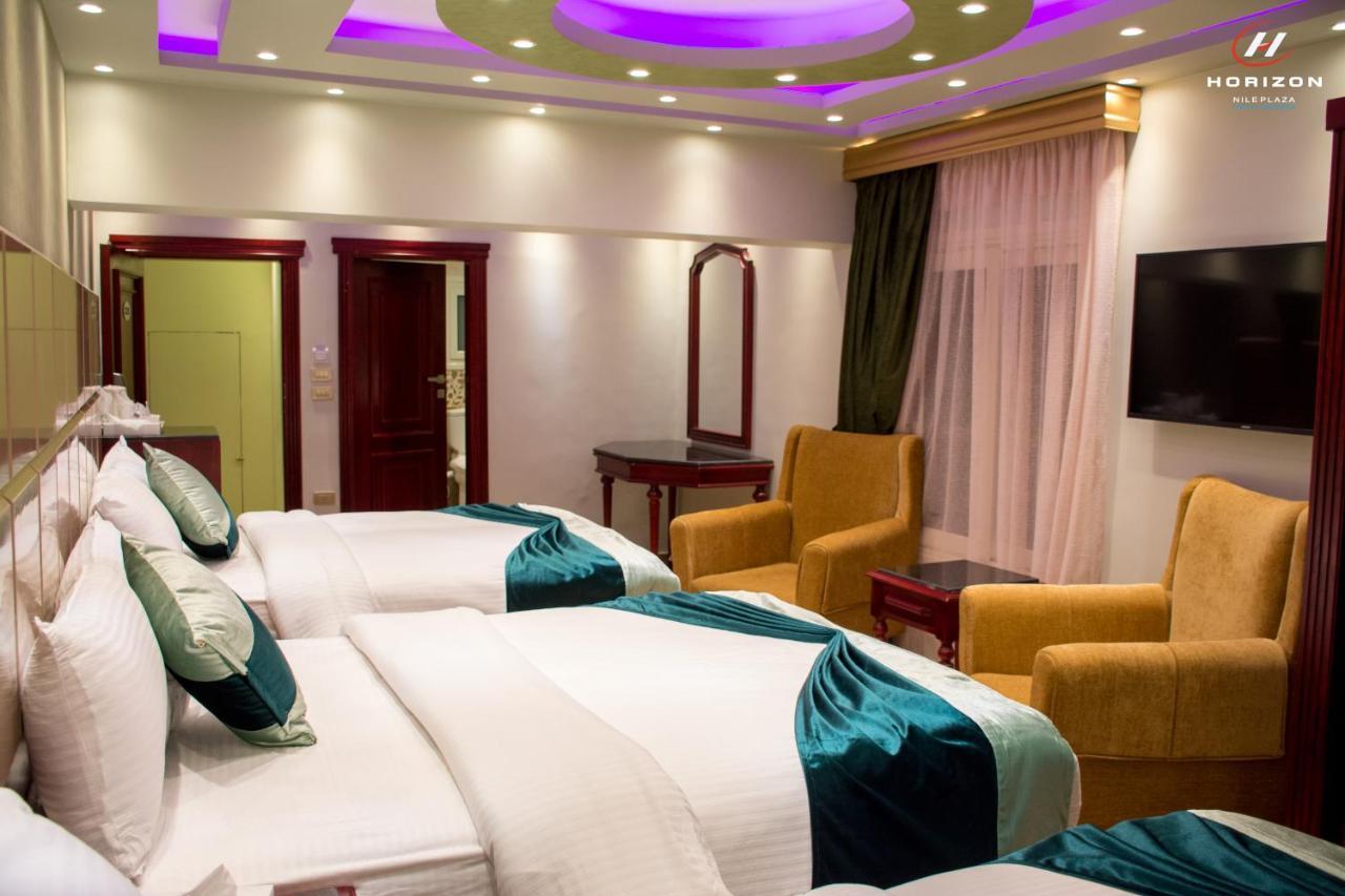 Horizon Nile Plaza Hotel El El Cairo Exterior foto